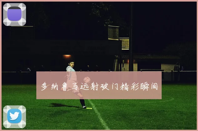 开云线上平台 - 多纳鲁马远射破门精彩瞬间